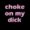 chokeonmydick Discord Emoji from Lyds Extras