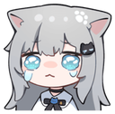CatgirlCry Discord sticker from 𝑪𝒀𝑩𝑬𝑹 𝑽𝑨𝑳𝑲𝒀𝑹𝑰𝑬𝑺
