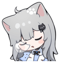 CatgirlSleep Discord Emoji - 𝑪𝒀𝑩𝑬𝑹 𝑽𝑨𝑳𝑲𝒀𝑹𝑰𝑬𝑺