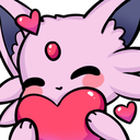 espeonheart Discord emoji