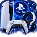 PS5 Discord sticker from From Discord Up 😈🤷🏻