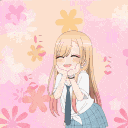 marinkitagawa_cute animated GIF emoji - Levft