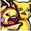 Two yellow creatures where one is aggressively pointing and shouting while the other watches with a shocked and confused exp…