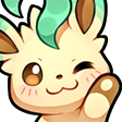 Leafeon_wave Discord emoji