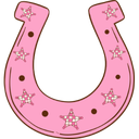 CoquettePinkHorseshoe Discord sticker from ꜱᴄᴏᴏᴘꜱ ᴀʜᴏʏ 🍦
