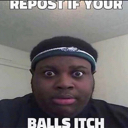 TD_Repostifyourballsitch Discord sticker from The Disciples