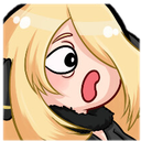 A blonde anime character with wide eyes and an open mouth expressing extreme shock.