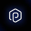 Letter P inside a white hexagonal outline on a dark blue background.