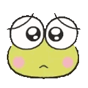 keroppi_sad animated Discord emote from Darlings