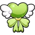 green_heartwings Discord sticker from Stoner Sluts