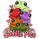 Cuddlepile Discord Emoji from Petting Zoo