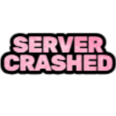 servercrashed custom emote from The Bug Terrarium