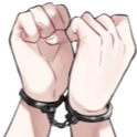 white_cuffed custom emote | Stoner Sluts