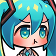 mikupout41 custom emote from 𝐇𝐞𝐥𝐢𝐱 𝐆𝐫𝐢𝐝