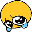 Sobbing animated Discord emote - Puppy girls