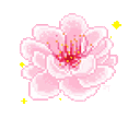 pinkcuteflower animated GIF emoji - The Cove