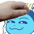 VaporeonSmugPetPet Discord emoji