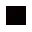 Three black squares arranged horizontally in a row.