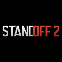 Text logo reading STANDOFF 2 with the first half in white and the second half in red against a black background.