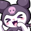 kuromilaughing_mini custom emote - Maidens Madhouse
