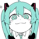 Miku_Stare