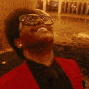 Blinding_asteroid animated GIF emoji from Iraq Art Basement