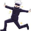 jjk_gojo_haha Discord sticker | Maidens Madhouse