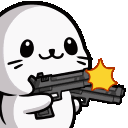 myseal_shoot Discord emoji