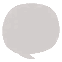 Speech bubble with three dots appearing in sequence to represent a typing indicator.