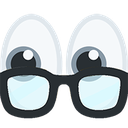 EyeGlasses custom emote from ⛧ 𝖧𝖾𝗅𝗅 𝖠𝗂𝗇’𝗍 𝖧𝗈𝗍 𝖤𝗇𝗈𝗎𝗀𝗁 🎃࿐