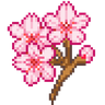 blossom custom emote | eCafe 🌸 |  Indian Discord Server・Hangout・Guild Tag ・ Chilling・Voice Chat・Gaming ・India
