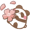 sakurapanda custom emote | Midnight Bamboo Collective