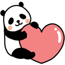 pandaheart custom emote | Midnight Bamboo Collective