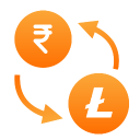 Letter E in a bold orange gradient font.