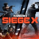 Soldiers holding weapons with the text Siege X displayed in bold orange letters.