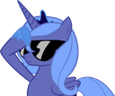 WoonaSalute custom emote | PonyNet | MLP Community