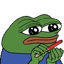 PepeFilingNails animated Discord emote from The Way of Christ