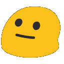 A yellow blob emoji transitions from a neutral face to an angry expression while lifting a large hammer with the word BAN wr…