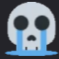 sob_skull custom emote | NicoNathans' Server