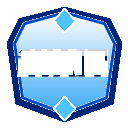A blue shield icon with the word WAIT written in white pixelated text.