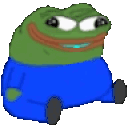 peepoSitDrool Discord emoji