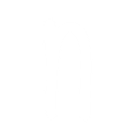 Letter n in a white, distressed, rough-edged font against a black background.