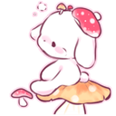 E_PinkBunMushy Discord Emoji - Petting Zoo