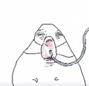 oxygenhamster Discord sticker from Nekomimi🐈