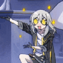 stelle animated GIF emoji from Nekomimi🐈