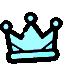 bluecrown animated GIF emoji | The Last X