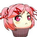 natsuki_cupcake custom emote | Levft