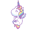 w_jumpingunicorn animated emote - ʚㆍαᏇzㆍଓ