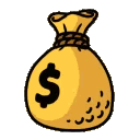 1544276608641269771_coinly_bag animated GIF emoji from Cosmos Exch