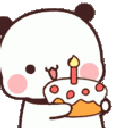 Panda_happybirthday animated emote | Midnight Bamboo Collective